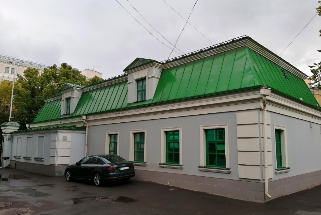 фасад дома, здание по адресу г Москва, Покровский б-р, д 16 стр 5